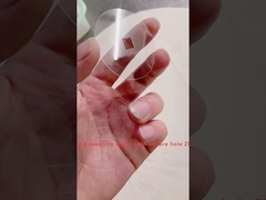 0.3mm DSPサファイアウェーハ基板 カスタマイズ厚さ