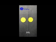 精密レーザー彫刻とマーク付きのカスタムジルコニア (ZrO2) セラミック模具