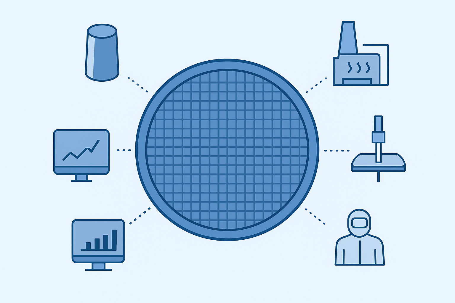 最新の企業ブログについて 半導体製造におけるウェーハ品質に影響を与える5つの主要な要因