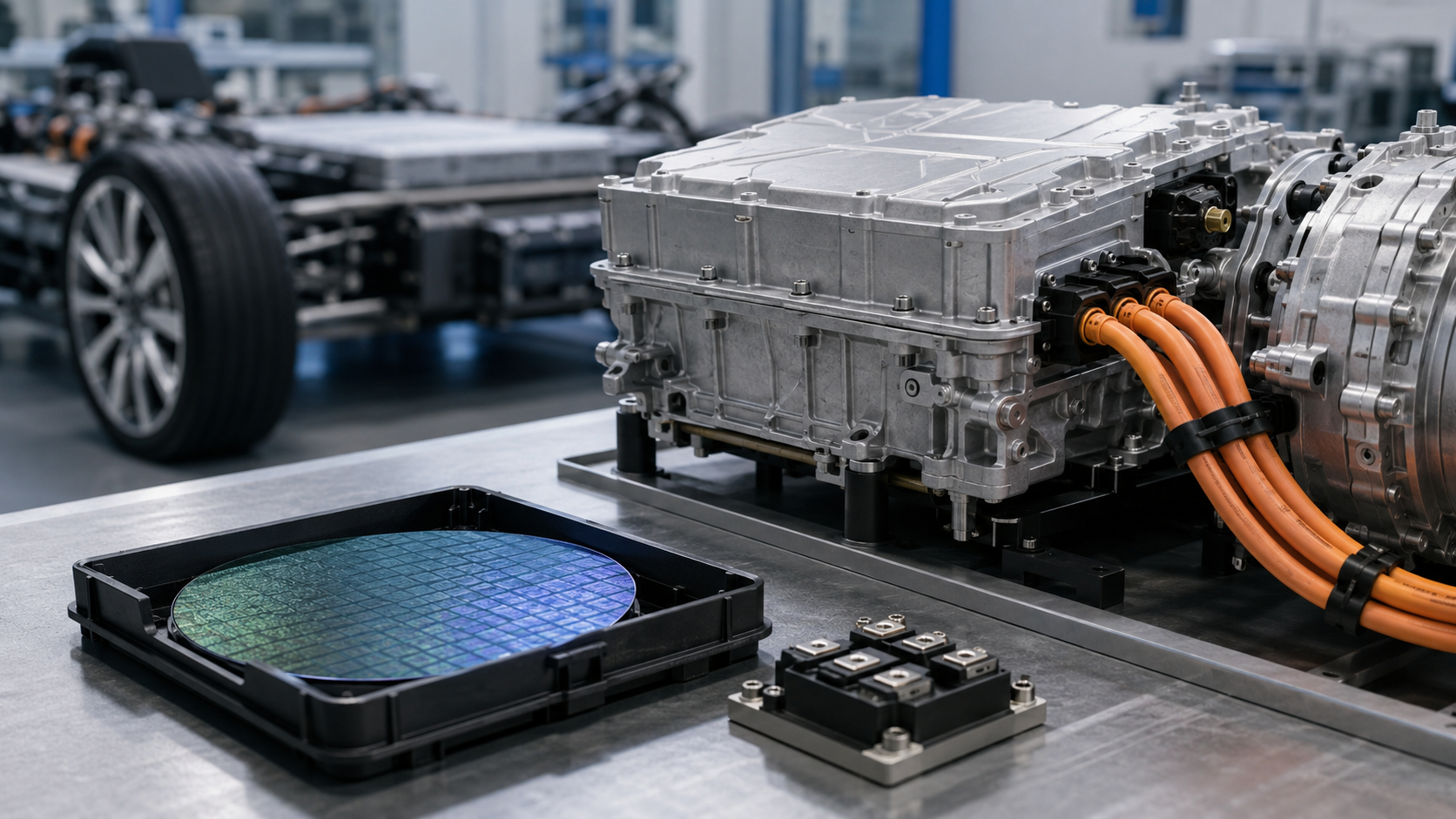 最新の企業ブログについて 電気自動車の炭化ケイ素はどこで使われている？主要部品を解説