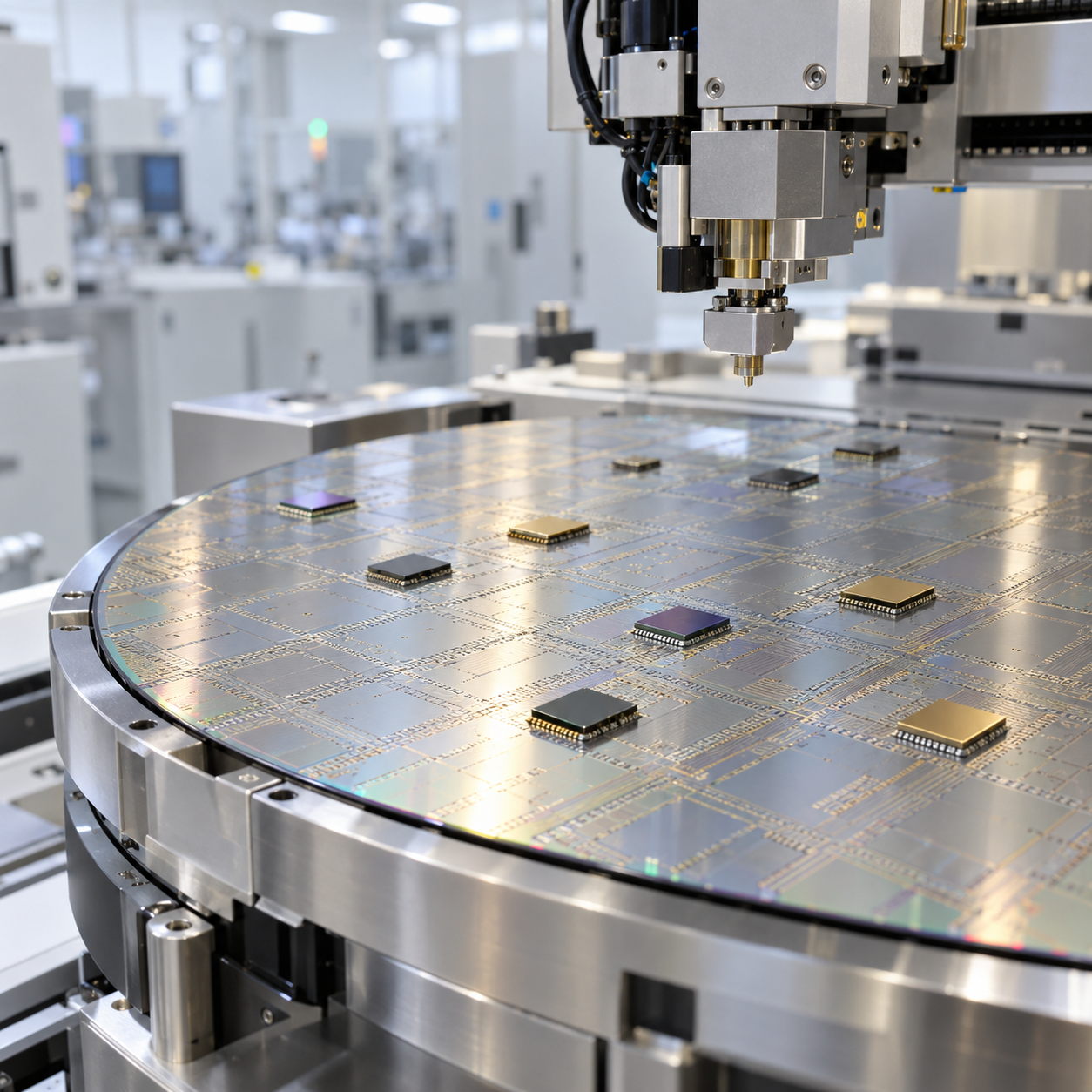 最新の企業ブログについて III-V Chiplet Integration on 300mm RF Silicon Interposers: InP, GaAs and GaN Die Bonding, Surface Flatness and Thermal M