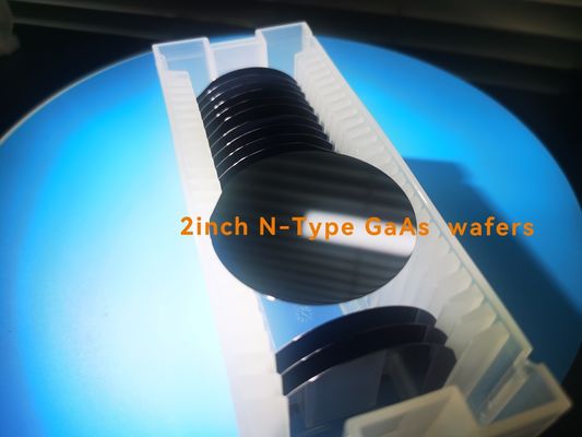 購入 4inch GaAsのウエファーのガリウム砒素の基質DSP NのタイプPのタイプ オンライン製造