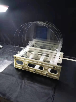 購入 12inch dia300mm 0.7mmの厚さBorosilicate33の基質のガラス ウエファーBF33のウエファー オンライン製造