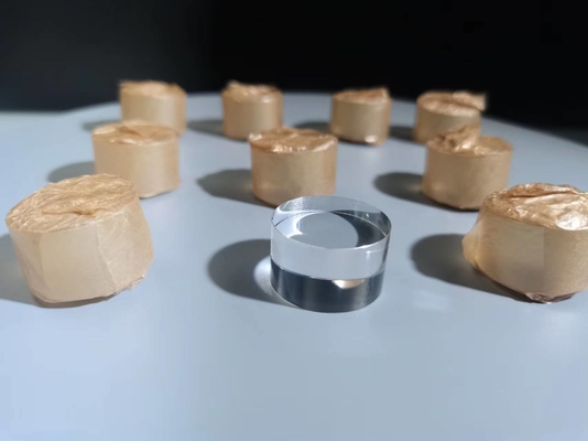 購入 カスタマイズされたDia25.40* 15.00mm 円筒形 全面 磨いたサファイアレンズ 光学窓 オンライン製造