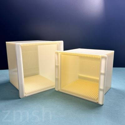 購入 5インチ 6インチ 125x125mm 150x150mm 方形ウエファーカセット 25pcポリプロピレン (PP) プラスチック オンライン製造