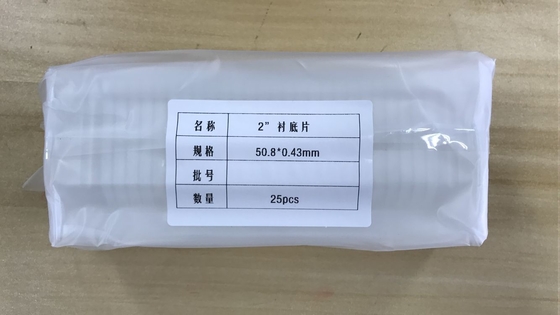 購入 サファイア・ウェーファー 厚さ0.43mm サファイア・コンポーネント サイズ・オーエンテーション オンライン製造