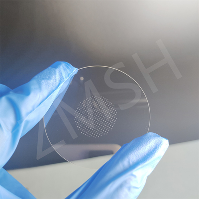 購入 2インチサファイア・ウェーファー 穴付き C平面 Al2O3 モノクリスタル 9.0硬さ オンライン製造