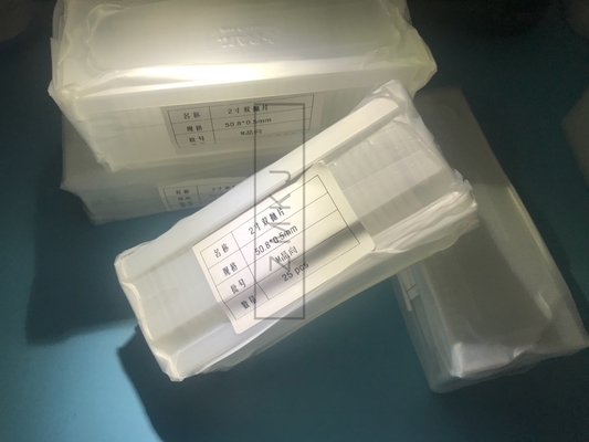 購入 Mの軸線2インチのサファイア ガラス ガラスDSP/SSP 0.5mmの基質99.999% Al2O3 オンライン製造