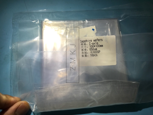 購入 磨かれた二重側面のサファイアのウエファーAl2O3の単結晶の基質の耐久性 オンライン製造