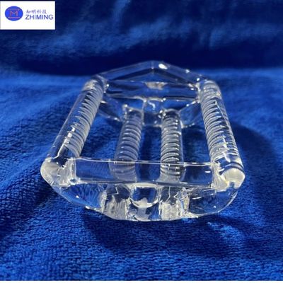 購入 透明クォーツ・クリスタルボート 溶融シリカガラス 再利用可能なウェーファー・ディフュージョンキャリア オンライン製造