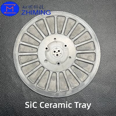 購入 Silicon Carbide Ceramic Tray for Semiconductor Wafer Processing オンライン製造