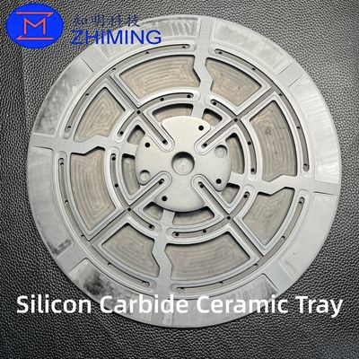 購入 SiC Ceramic Tray for LED Wafer Epitaxy and ICP Etching Processes オンライン製造