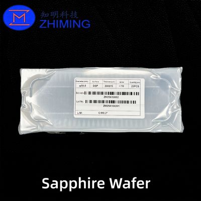 購入 2-inch DSP Sapphire Wafer 200 µm Al₂O₃  for LED & Optical Applications オンライン製造