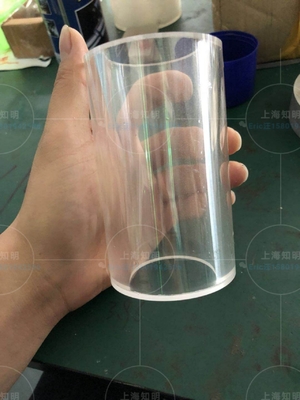 購入 水晶Al2O3 85%の目に見える耐久性のサファイアの管 オンライン製造