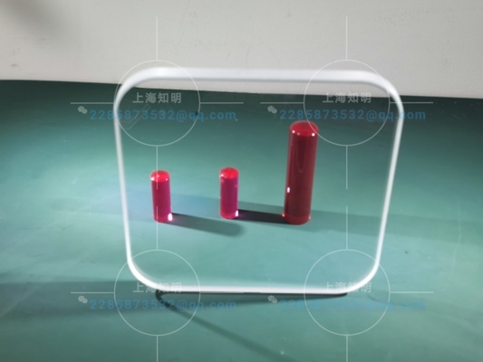 購入 磨かれたサファイア光学Windowsをエッチングする120x120mmの半導体 オンライン製造