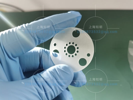 購入 制御弁の立場9.0が付いている磨かれたモノクリスタル サファイア ガラス オンライン製造