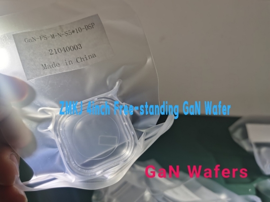 購入 半導体のためのUndoped 10X10mmのM軸線HVPE GANのウエファー オンライン製造