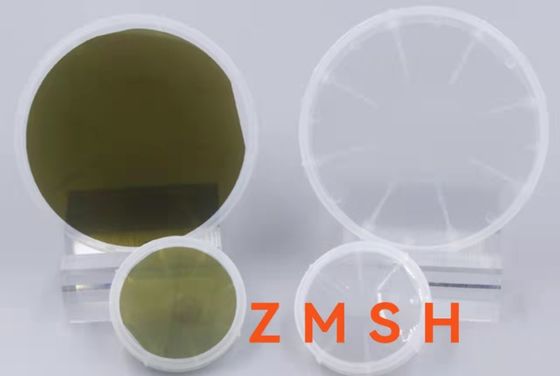 購入 2inch Dia 50.8mm 4H-Semi SiCの基質の研究の等級の単結晶 オンライン製造