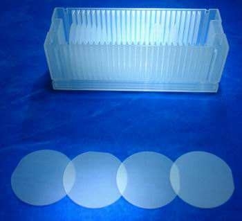 円形C - LEDおよび光学レンズのための軸線のサファイアのウエファーの直径100mm