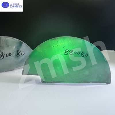 合成宝石 水晶 モイサナイト 色のサファイア 鮮やかな緑 SIC 原材料 宝石 オーダーメイド