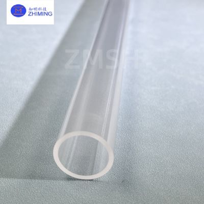 サファイア光学ガラスチューブ 99.999% アル2O3 高硬度 9.0 磨き合わせ サイズ
